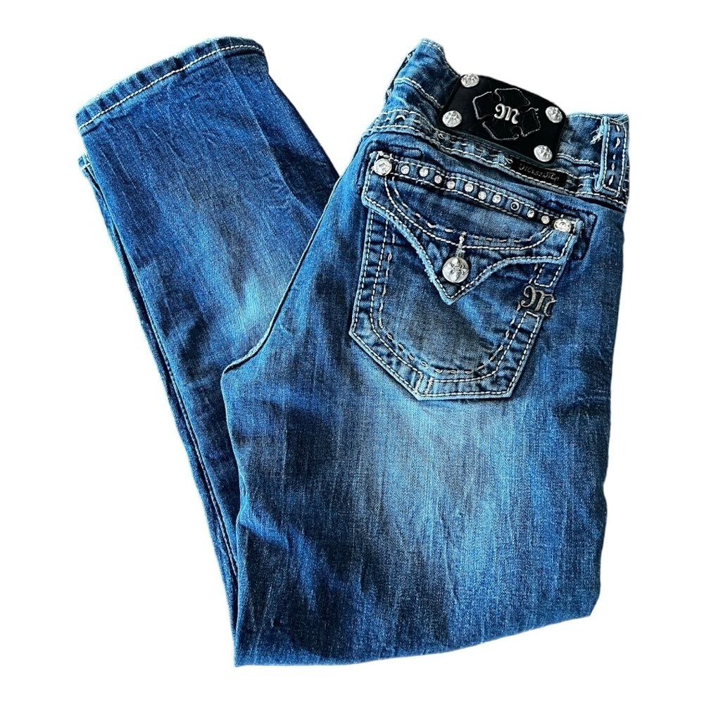Miss Me boyfriend capri size 27 style JB5078P6